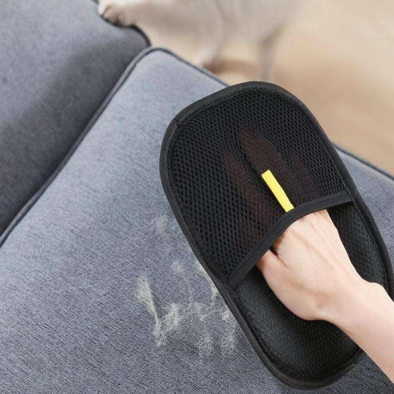 Tierhaar-Entferner Handschuh für Sofa & Kleidung