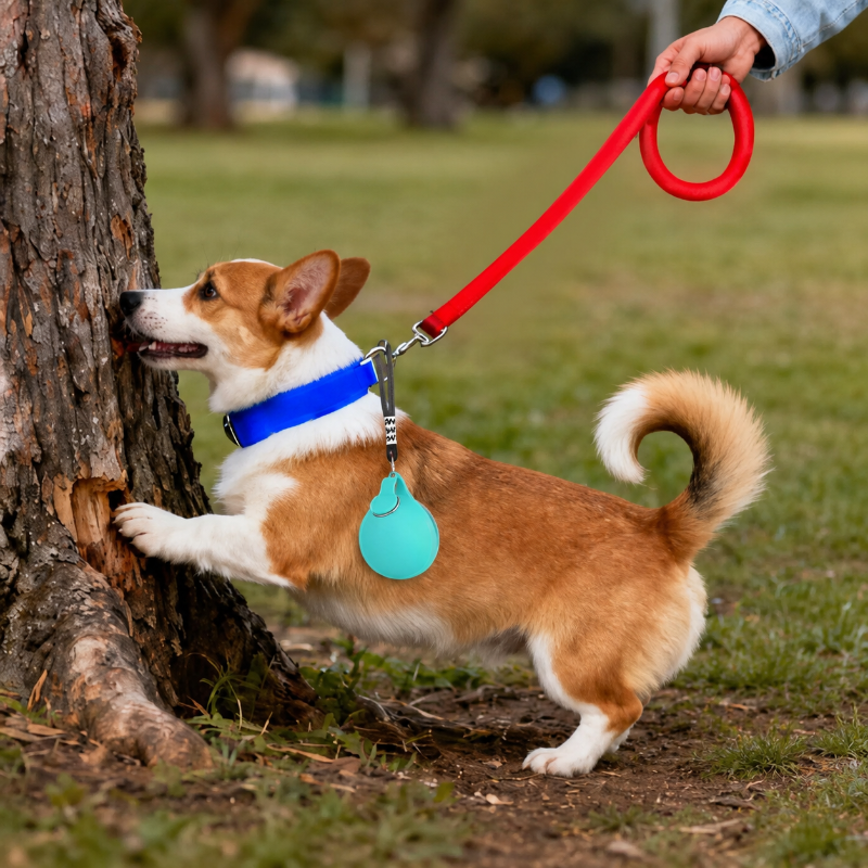 Tragbare Wasserflasche aus Edelstahl für Hunde