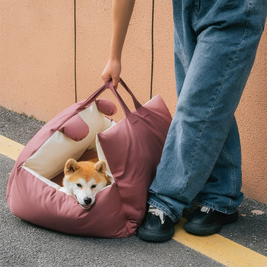 Auto-Hundekorb aus Polyester, herausnehmbar